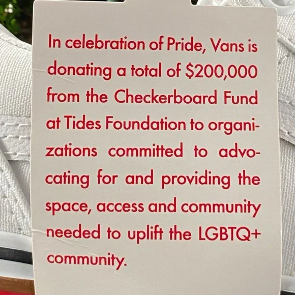 Pride Old Skool Vans Stack Platform Shoes Rainbow Color-Way Women Size 5.5 - Picture 12 of 13